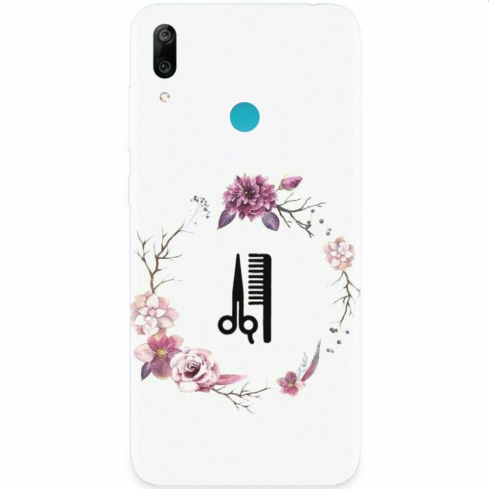 Husa silicon pentru Honor Play, Icon Barber