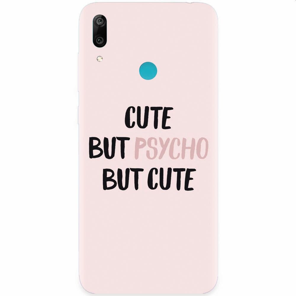 Husa silicon pentru Honor Play, Cute But Psycho