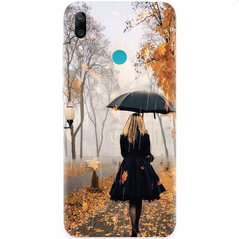 Husa silicon pentru Huawei Y7 2019, Autum