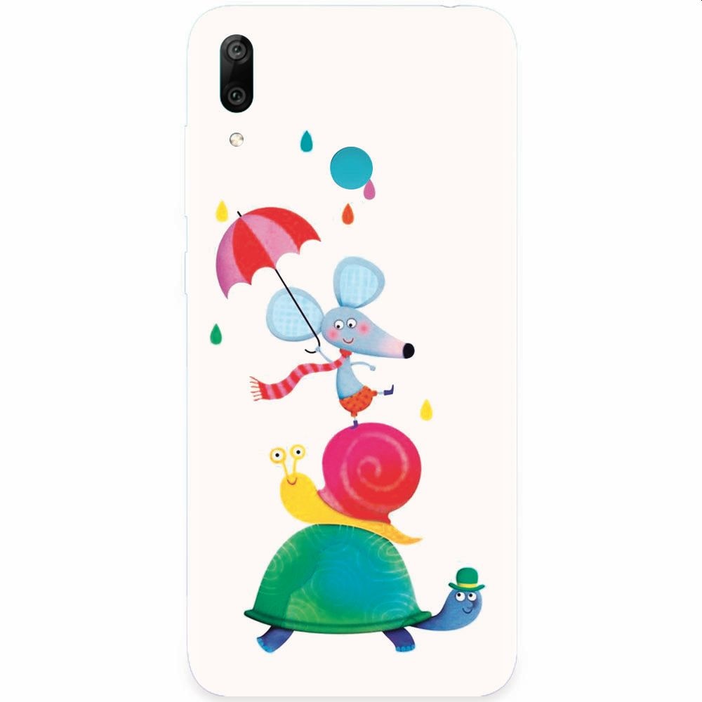 Husa silicon pentru Honor Play, Happy Animals