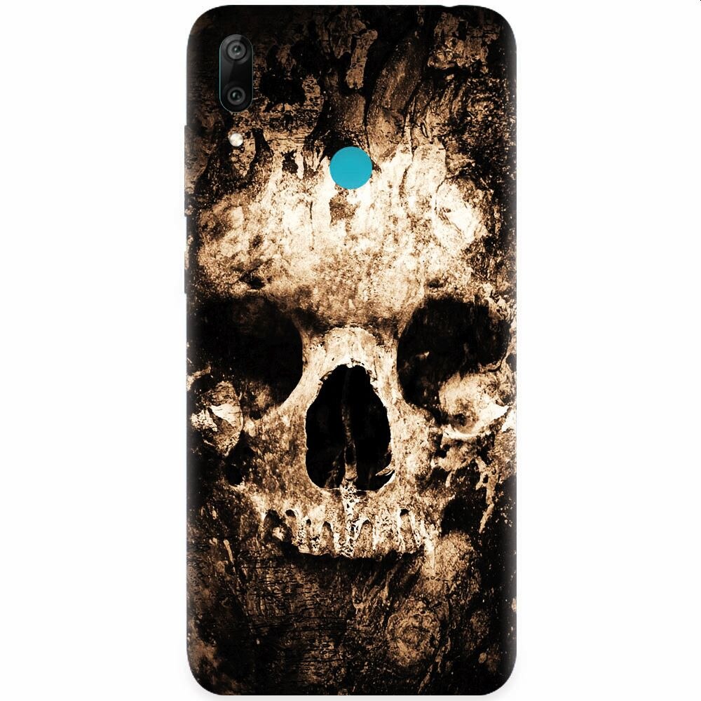 Husa silicon pentru Honor Play, Zombie Skull
