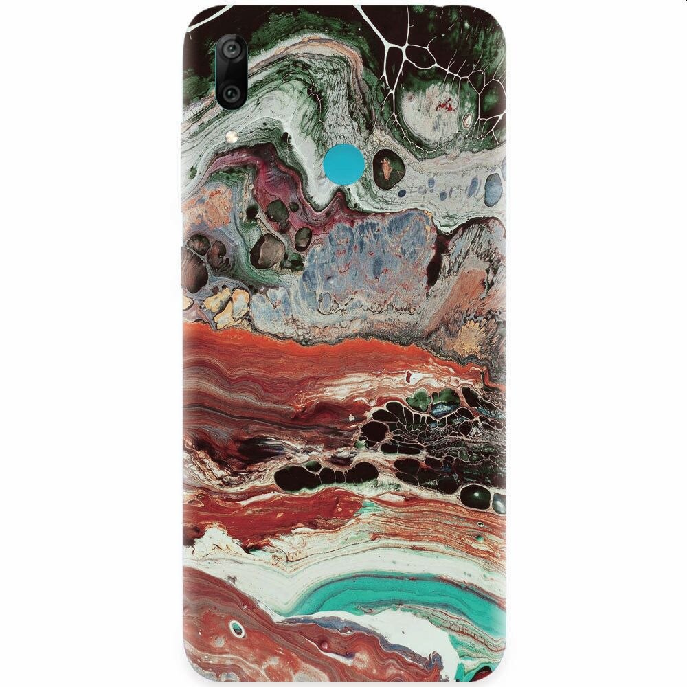 Husa silicon pentru Honor Play, Abstract 104