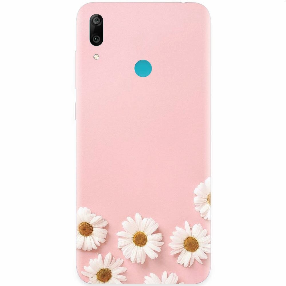 Husa silicon pentru Huawei Y7 Prime 2019, Pink 101
