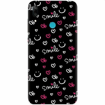 Husa silicon pentru Huawei Y7 Prime 2019, Smile 101 Husa silicon pentru Huawei Y7 Prime 2019, Smile 101