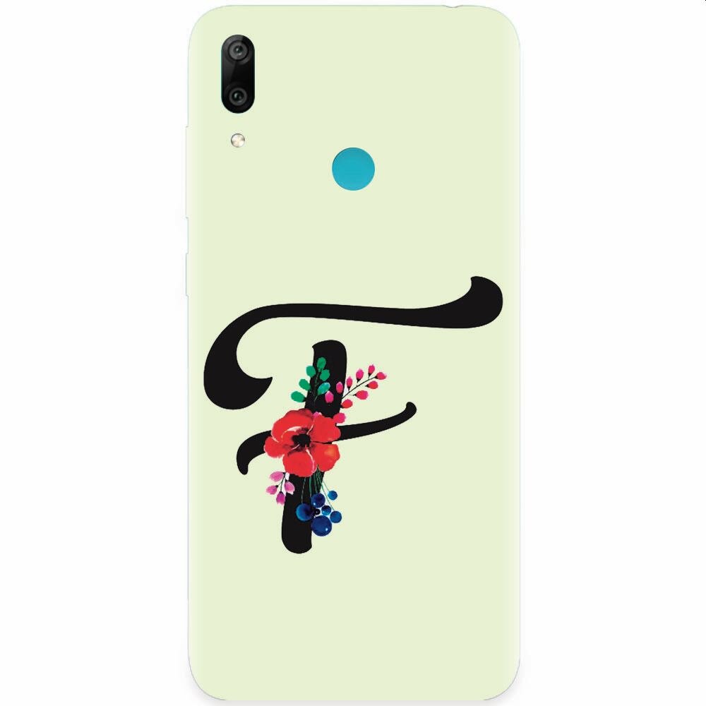 Husa silicon pentru Honor Play, Litera F