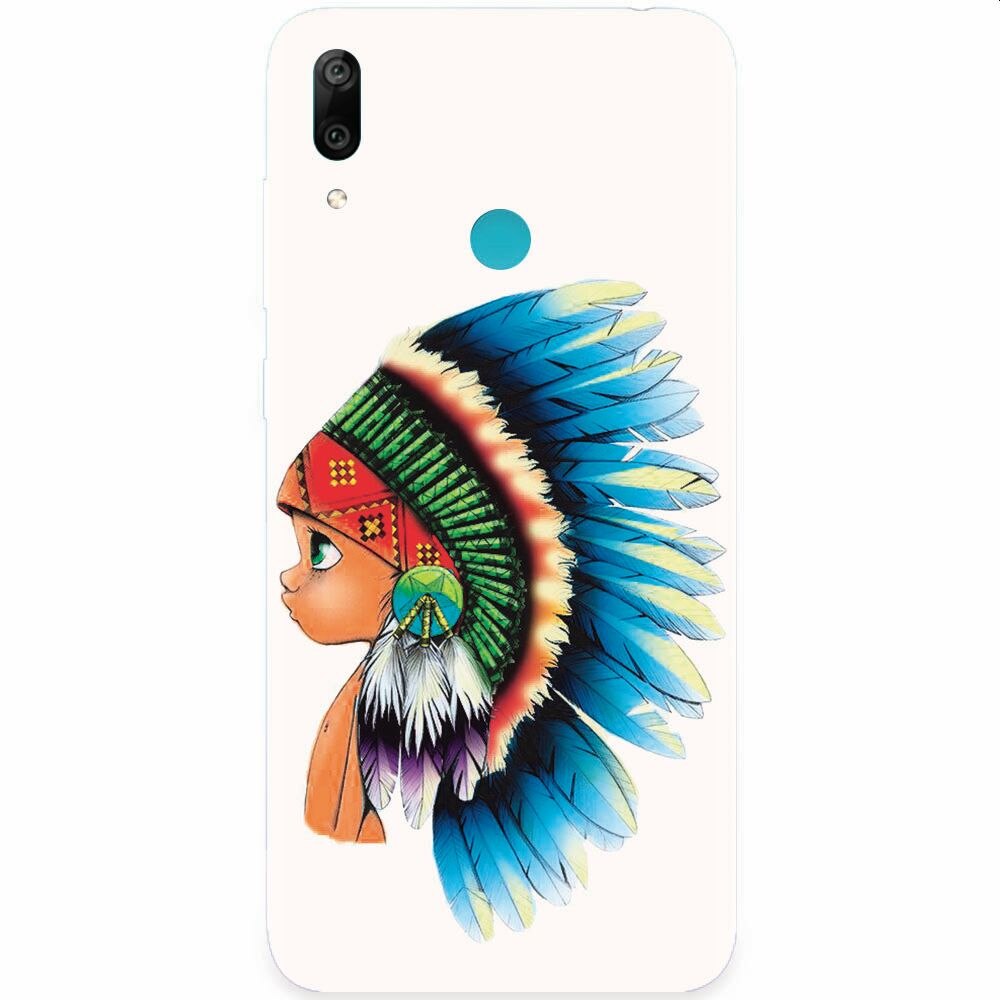 Husa silicon pentru Huawei Y7 Prime 2019, Indian Boy