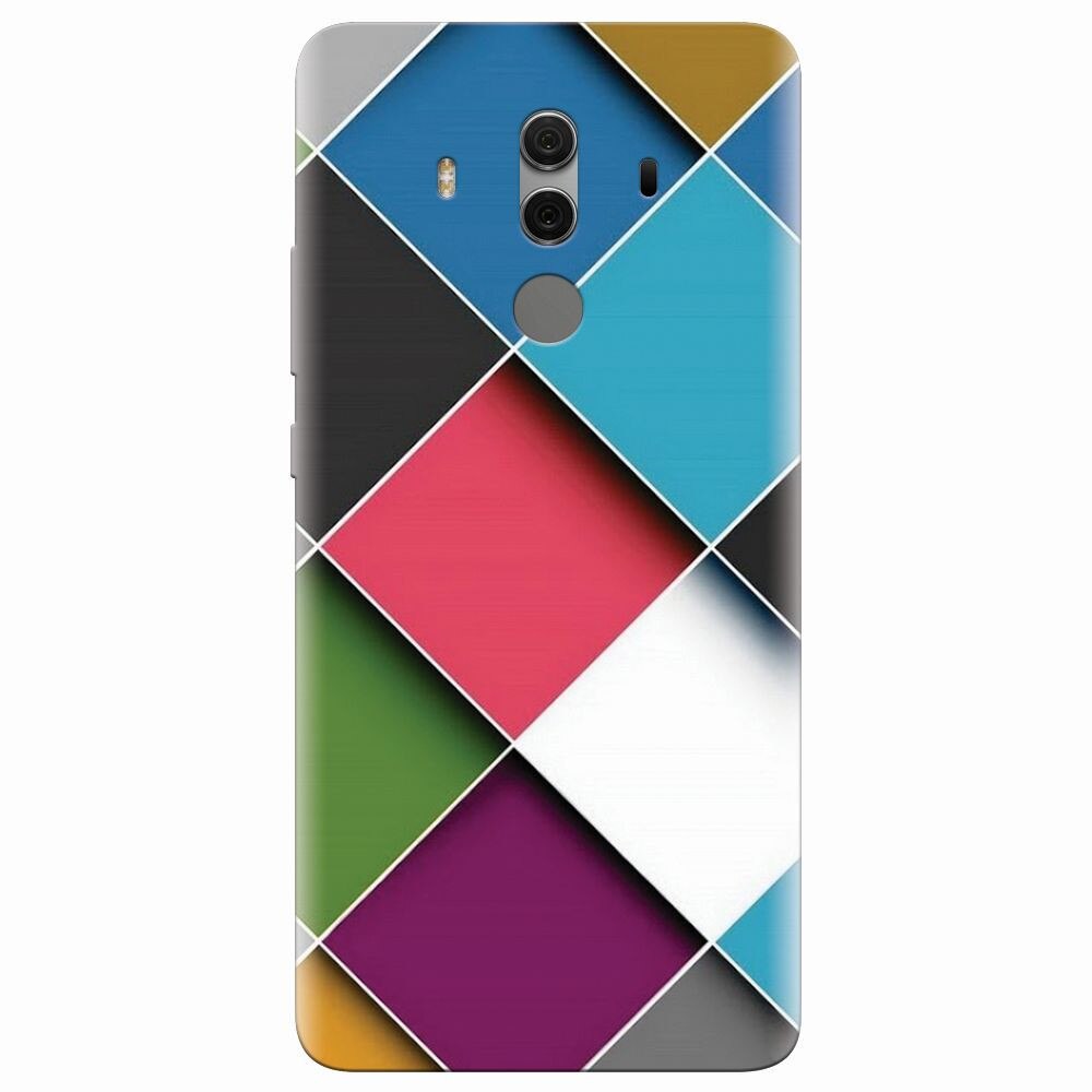 Husa silicon pentru Huawei Mate 10 Pro, Square