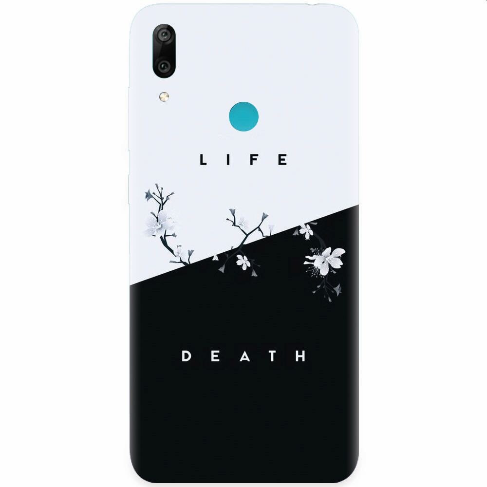 Husa silicon pentru Honor Play, Life Vs Death