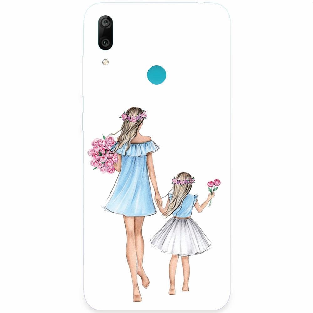Husa silicon pentru Huawei Y7 2019, Mom's Princess