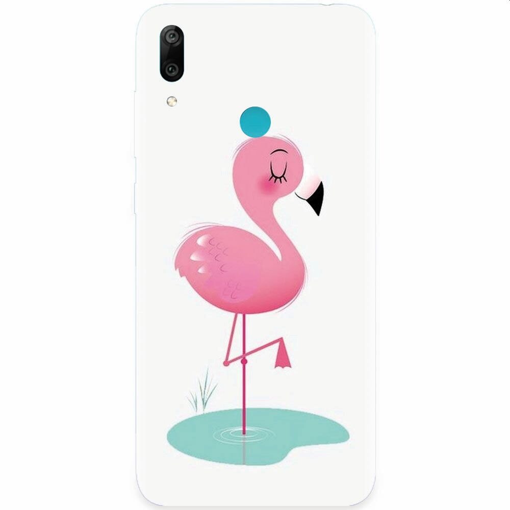 Husa silicon pentru Honor Play, Flamingo Pink