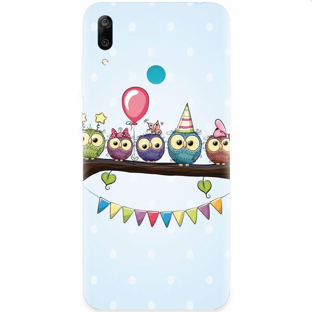 Husa silicon pentru Honor Play, Party Birds