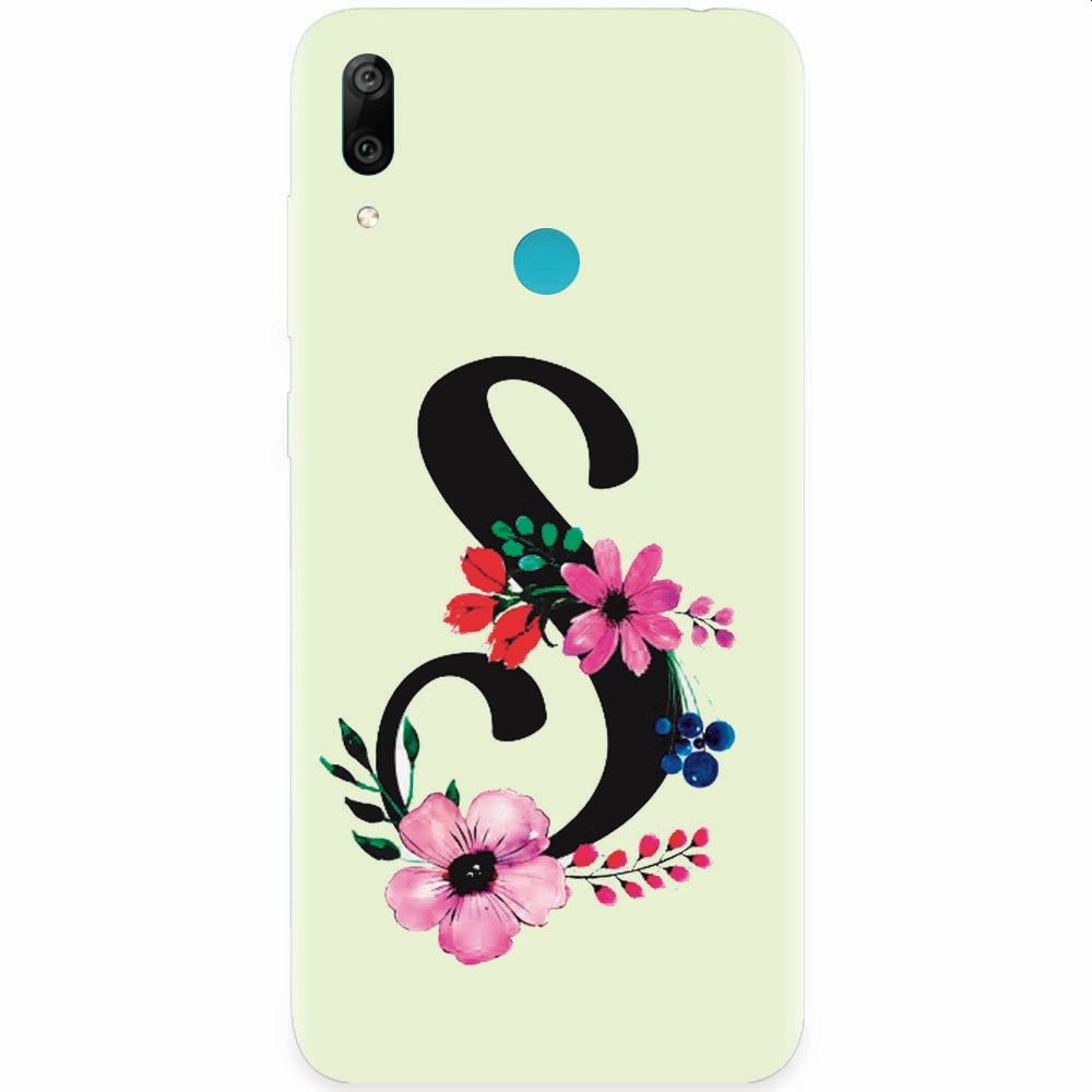 Husa silicon pentru Huawei Y7 Prime 2019, Litera S