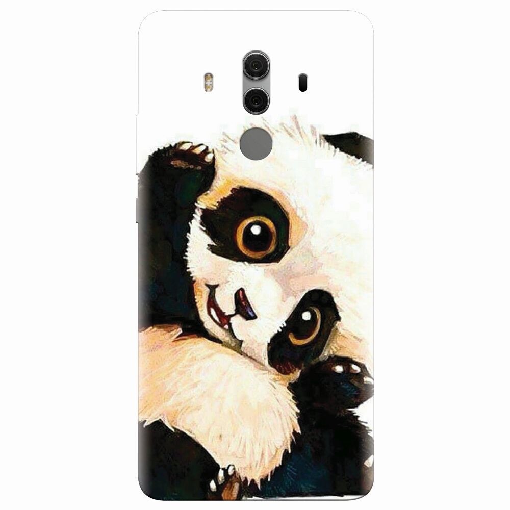 Husa silicon pentru Huawei Mate 10 Pro, Baby Panda 002