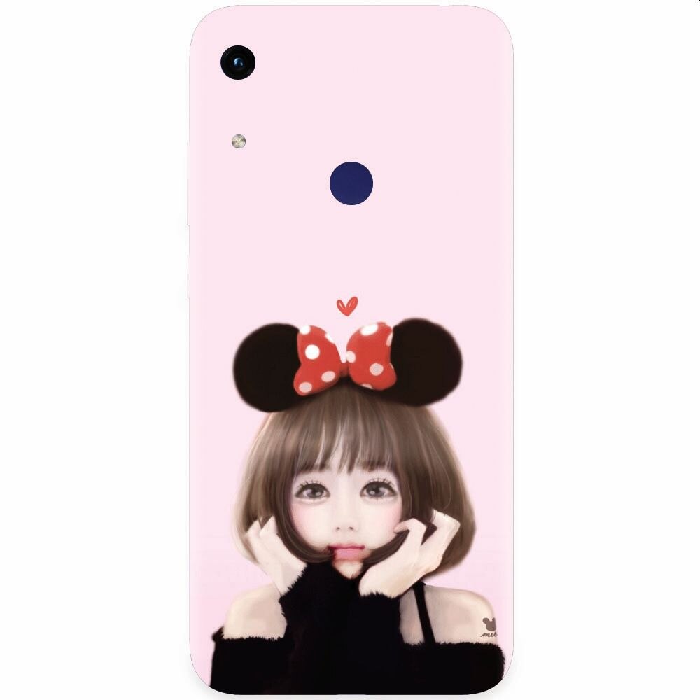 Husa silicon pentru Honor Play 8A, Girly 002