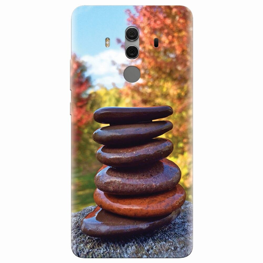 Husa silicon pentru Huawei Mate 10 Pro, Stacking Stones
