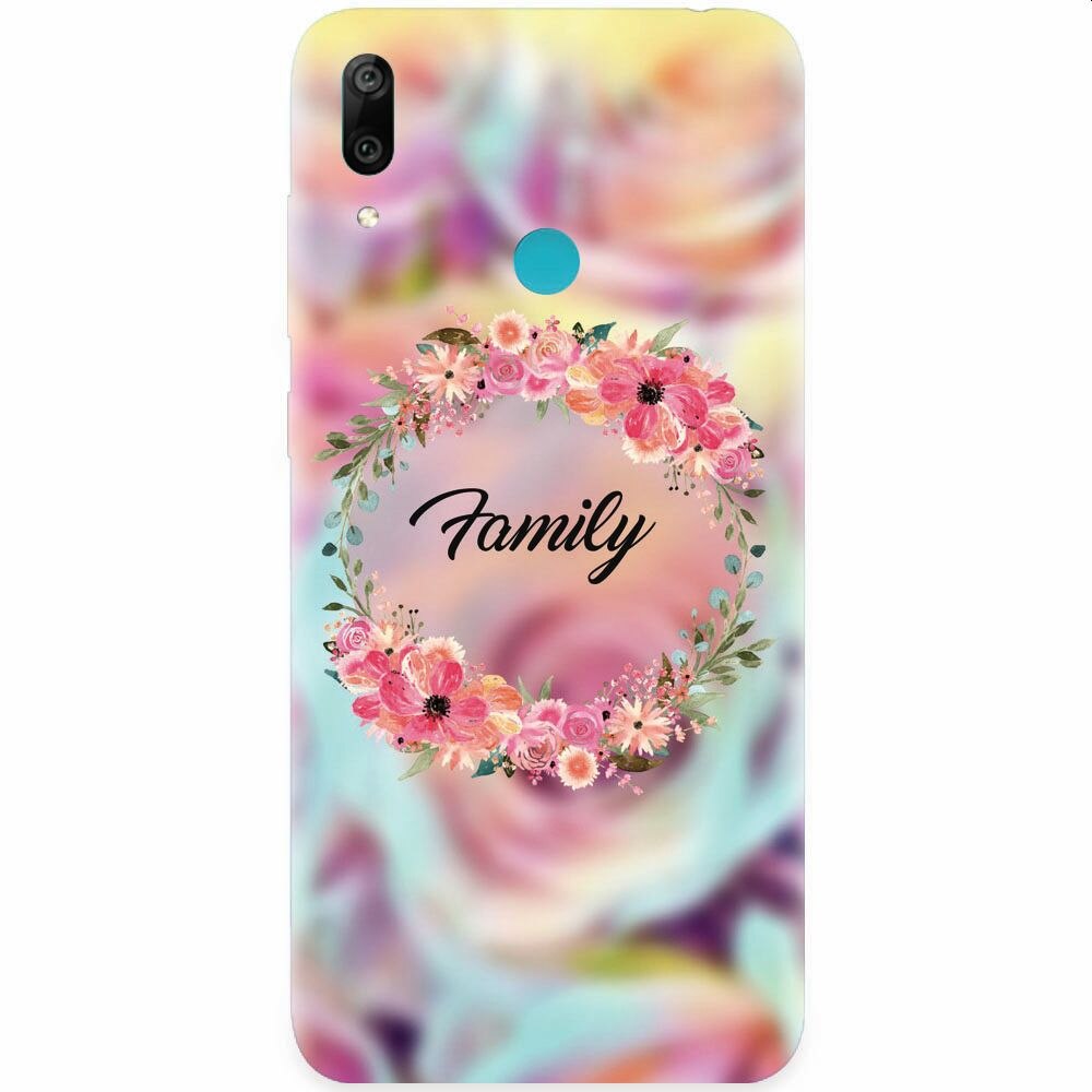 Husa silicon pentru Honor Play, Family