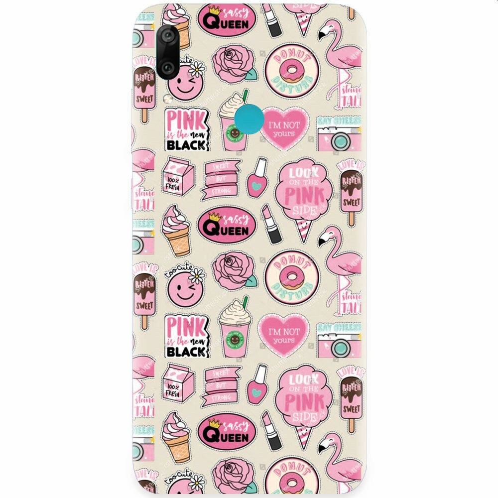 Husa silicon pentru Honor Play, Sassy Queen