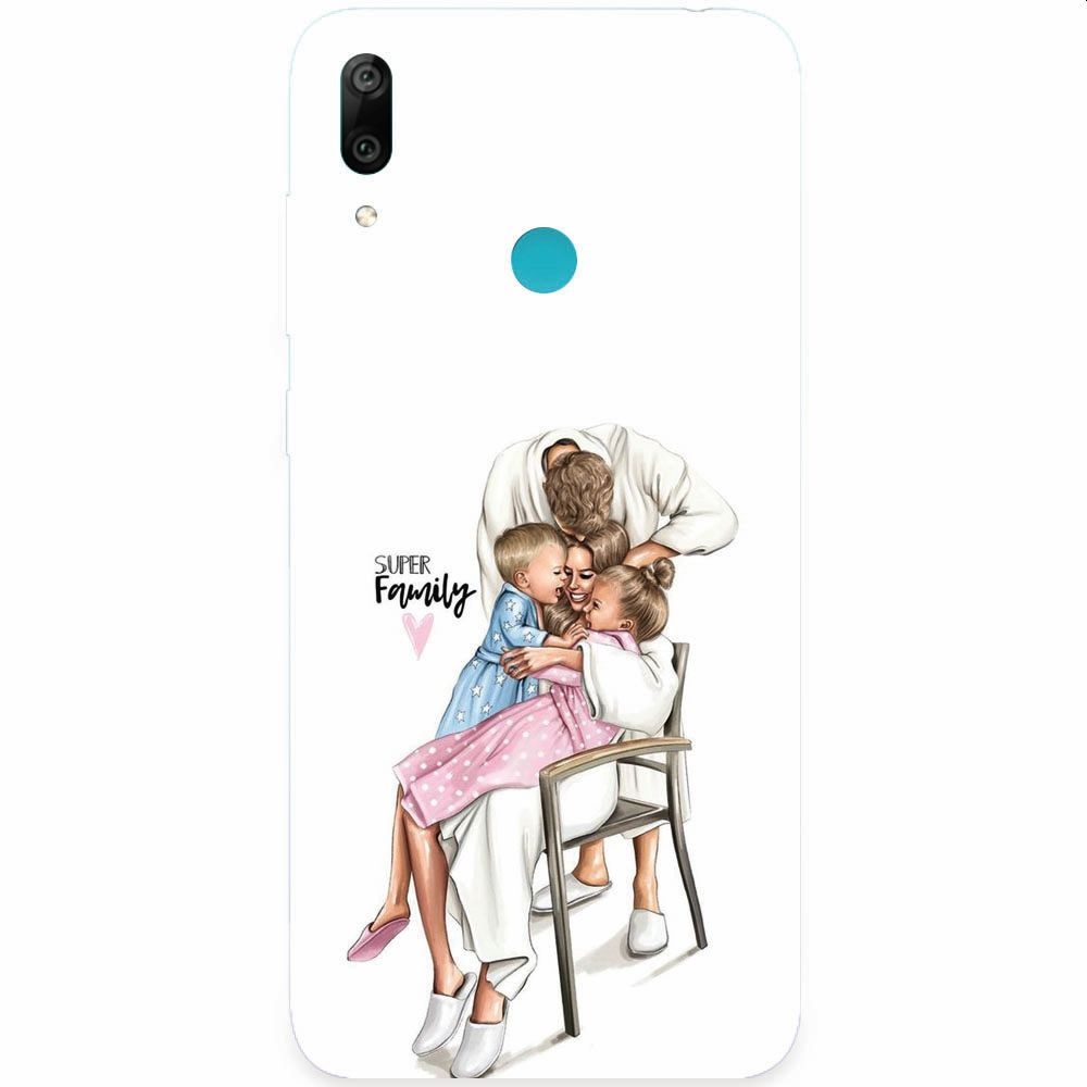 Husa silicon pentru Honor Play, Super Family