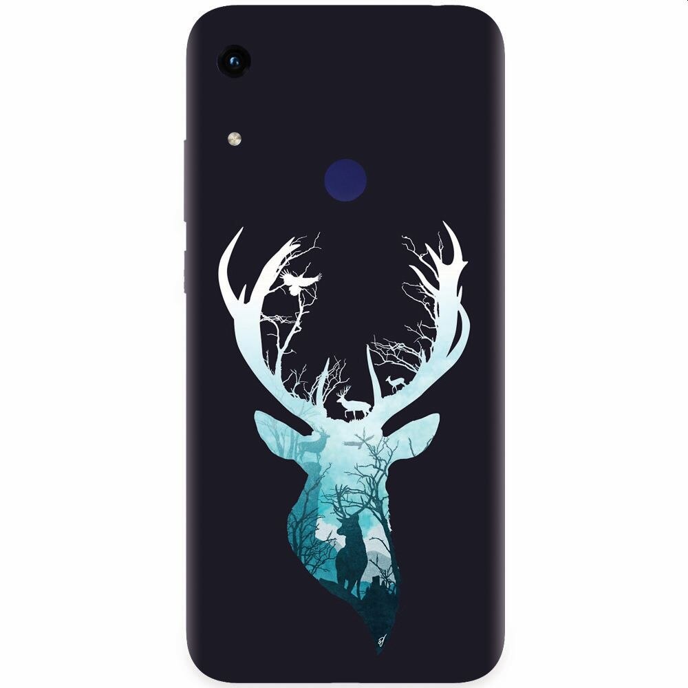 Husa silicon pentru Honor Play 8A, Cerb