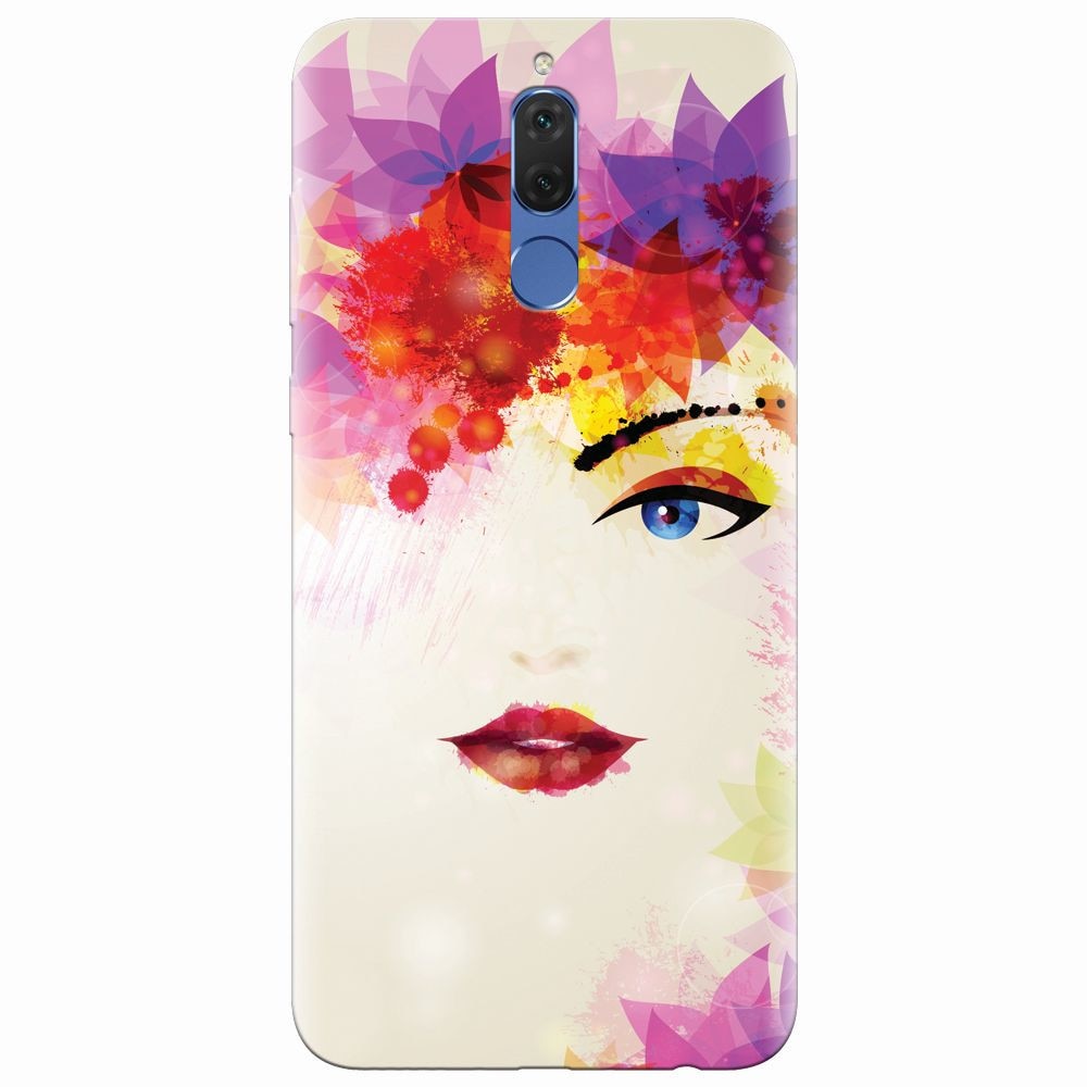 Husa silicon pentru Huawei Mate 10 Lite, Pretty Face