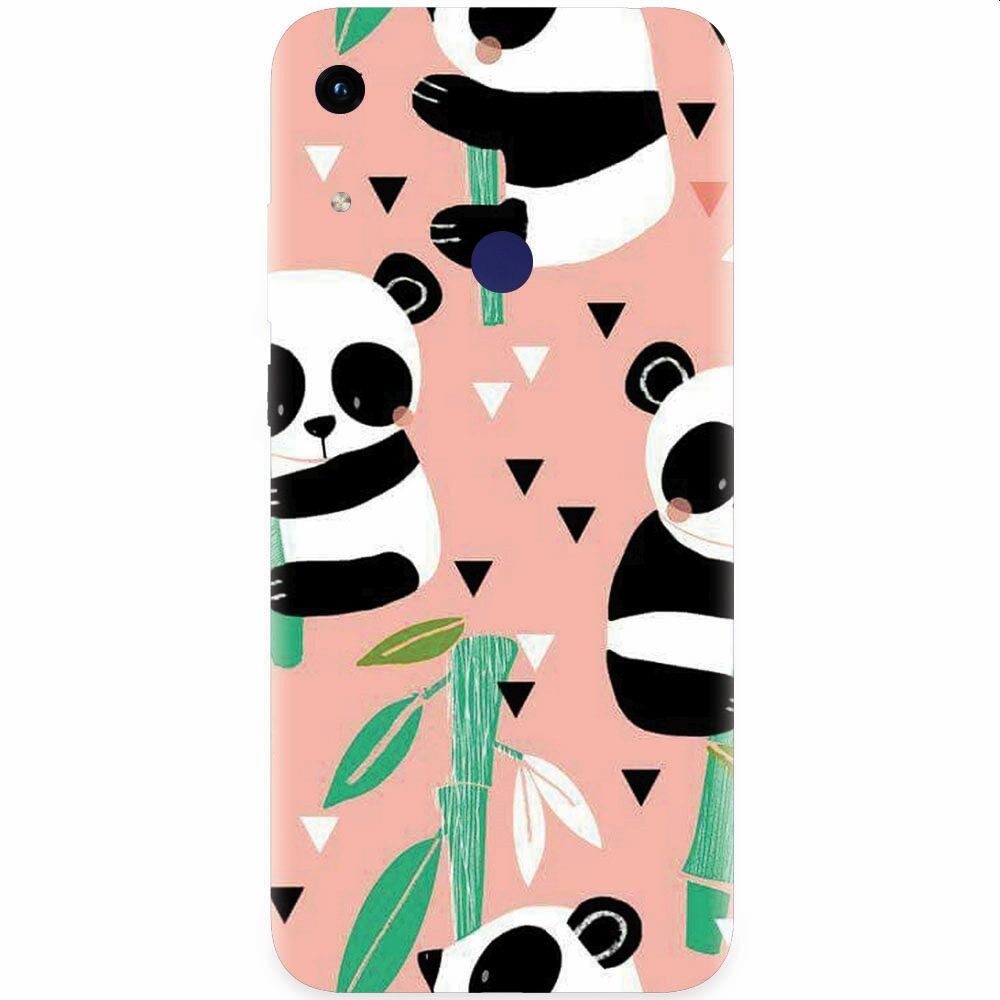 Husa silicon pentru Honor Play 8A, Baby Panda 001