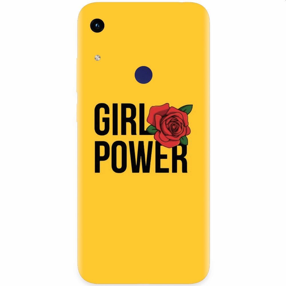 Husa silicon pentru Honor Play 8A, Girl Power