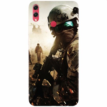 Husa silicon pentru Honor Note 10, Battlefield Husa silicon pentru Honor Note 10, Battlefield