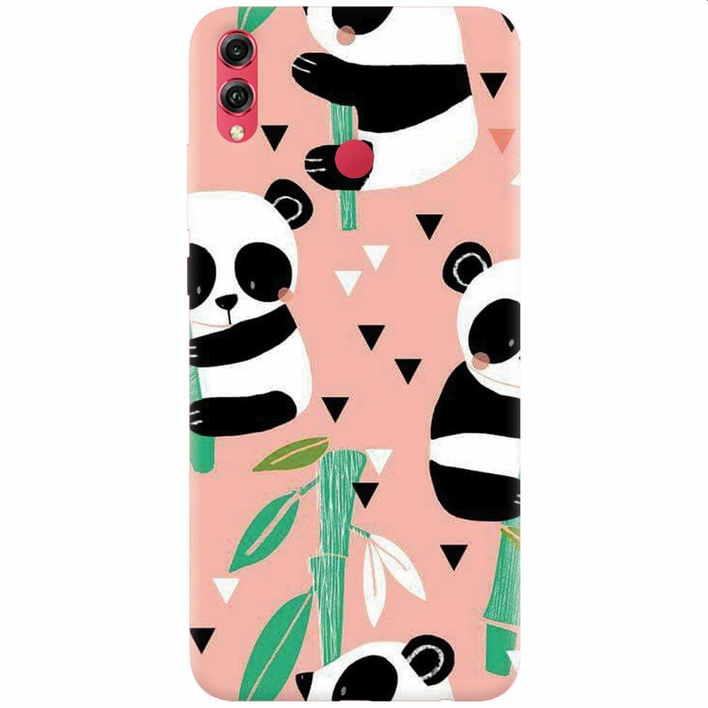 Husa silicon pentru Honor 10 Lite, Baby Panda 001