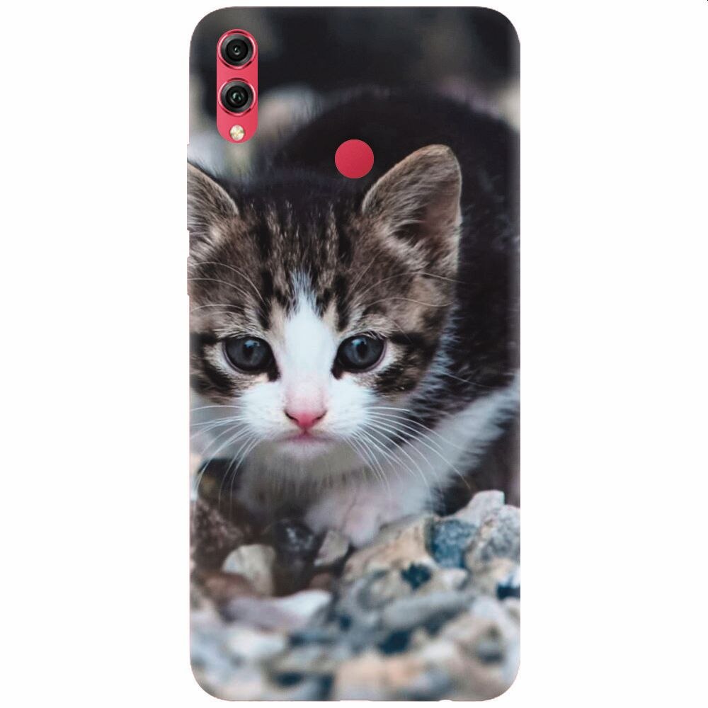 Husa silicon pentru Honor 10 Lite, Animal Cat