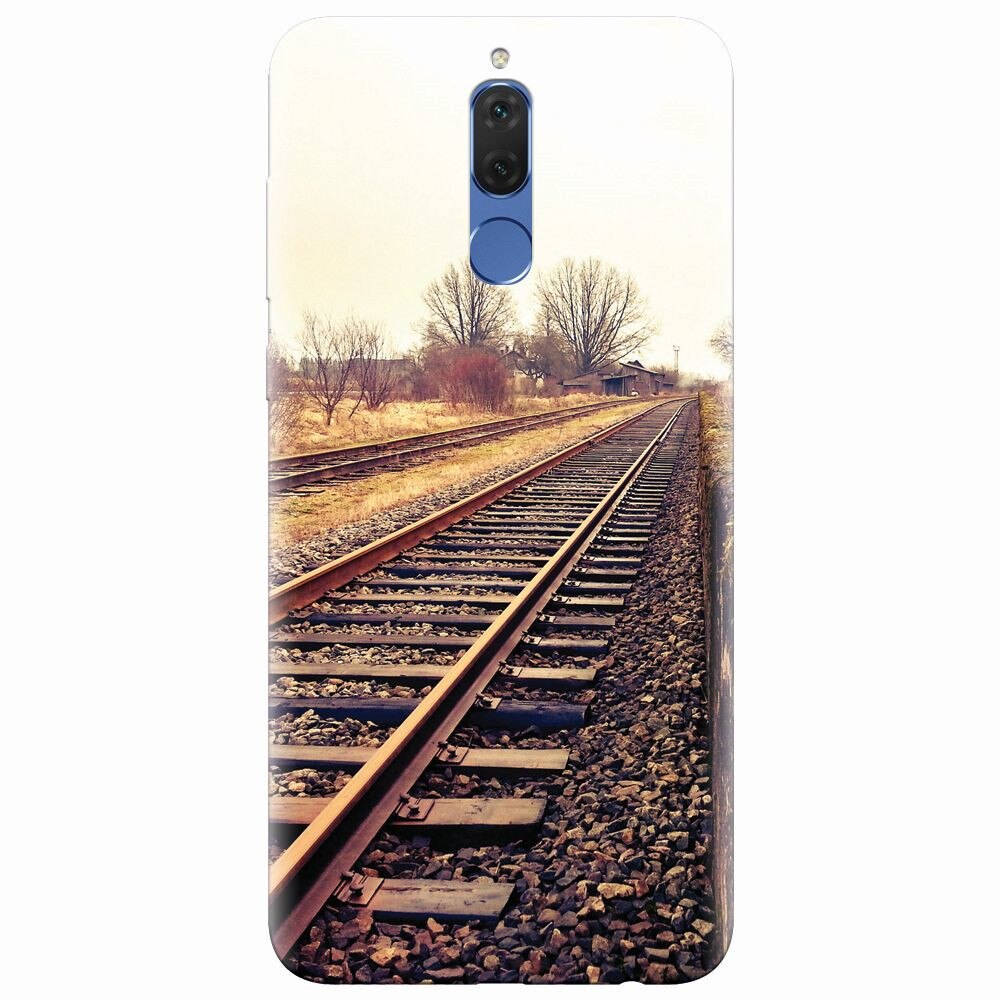 Husa silicon pentru Huawei Mate 10 Lite, Railroad