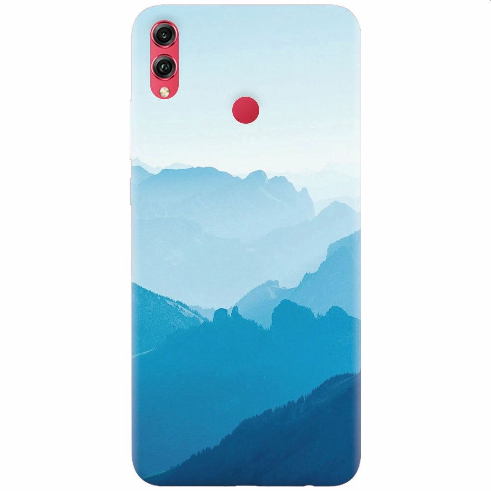 Husa silicon pentru Honor Note 10, Blue Mountain Crests