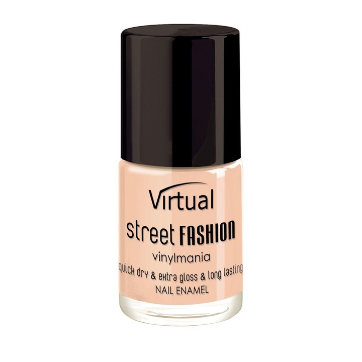 Lac de unghii Virtual Streetfashion 18 Peach Club 10 ml