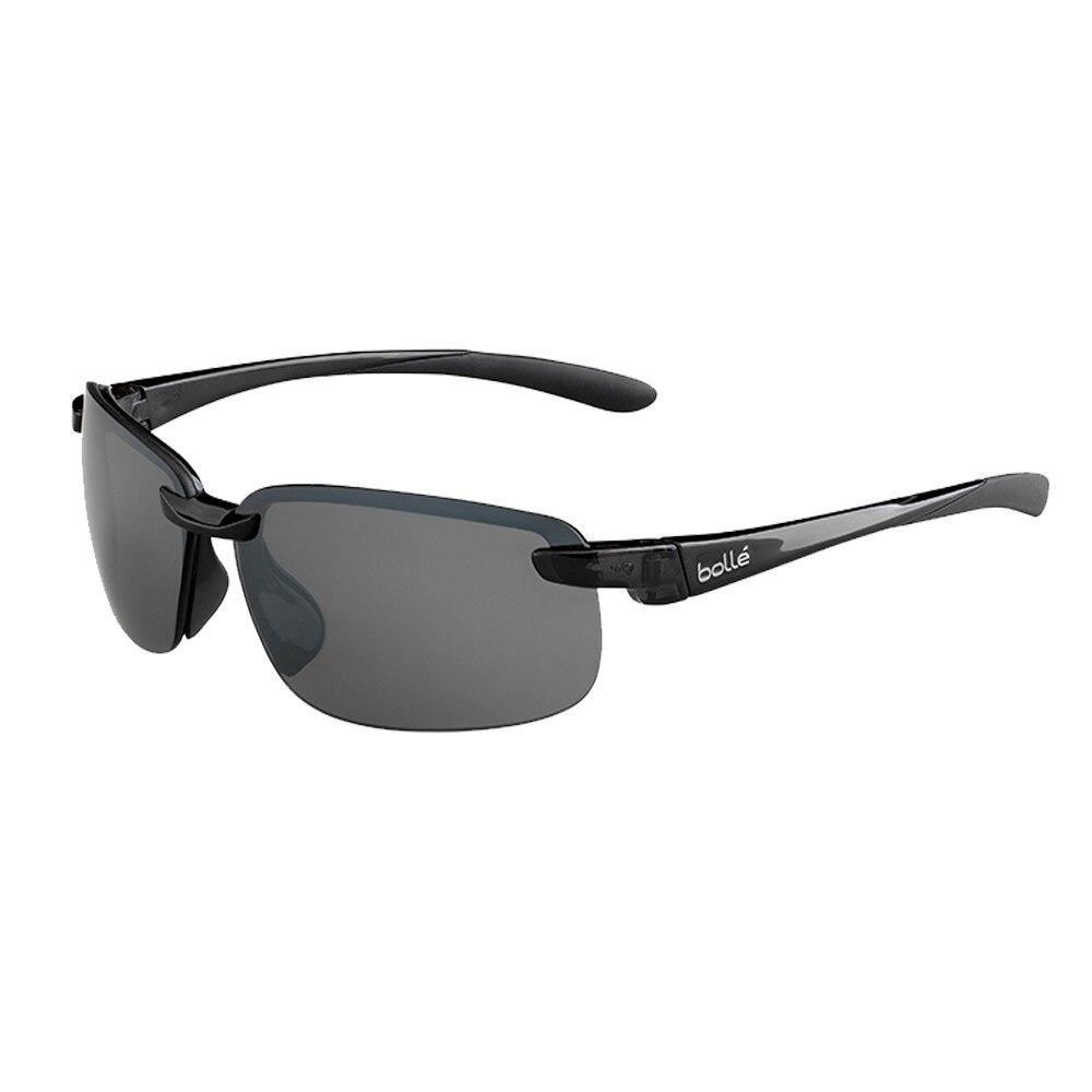 Ochelari sport Bolle Attraxion, Negru Lucios/ Polarizati TNS Gri Oleo AF