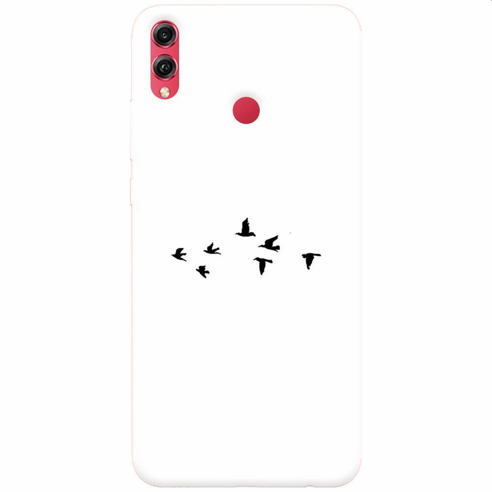 Husa silicon pentru Honor Note 10, Birds