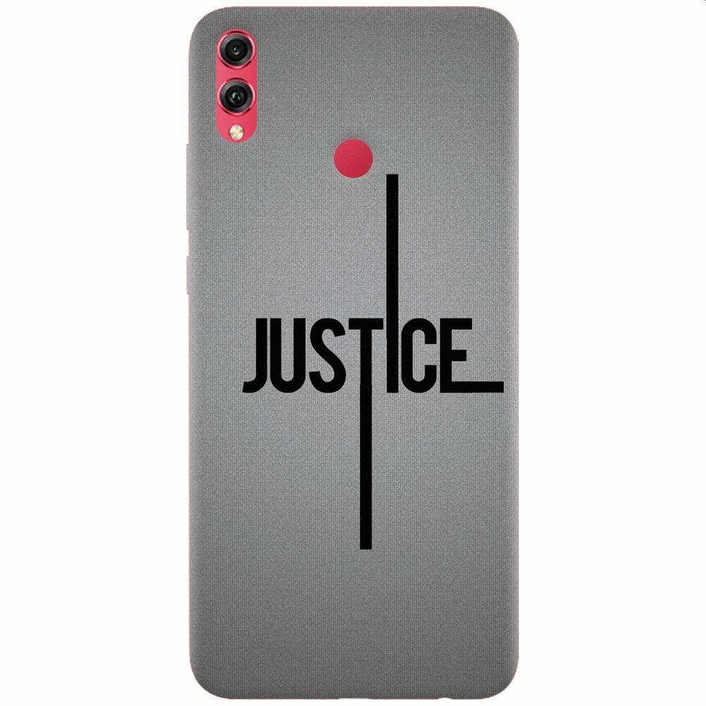 Husa silicon pentru Honor 10 Lite, Amir Justice Minimalistic Nubheebuccus Text