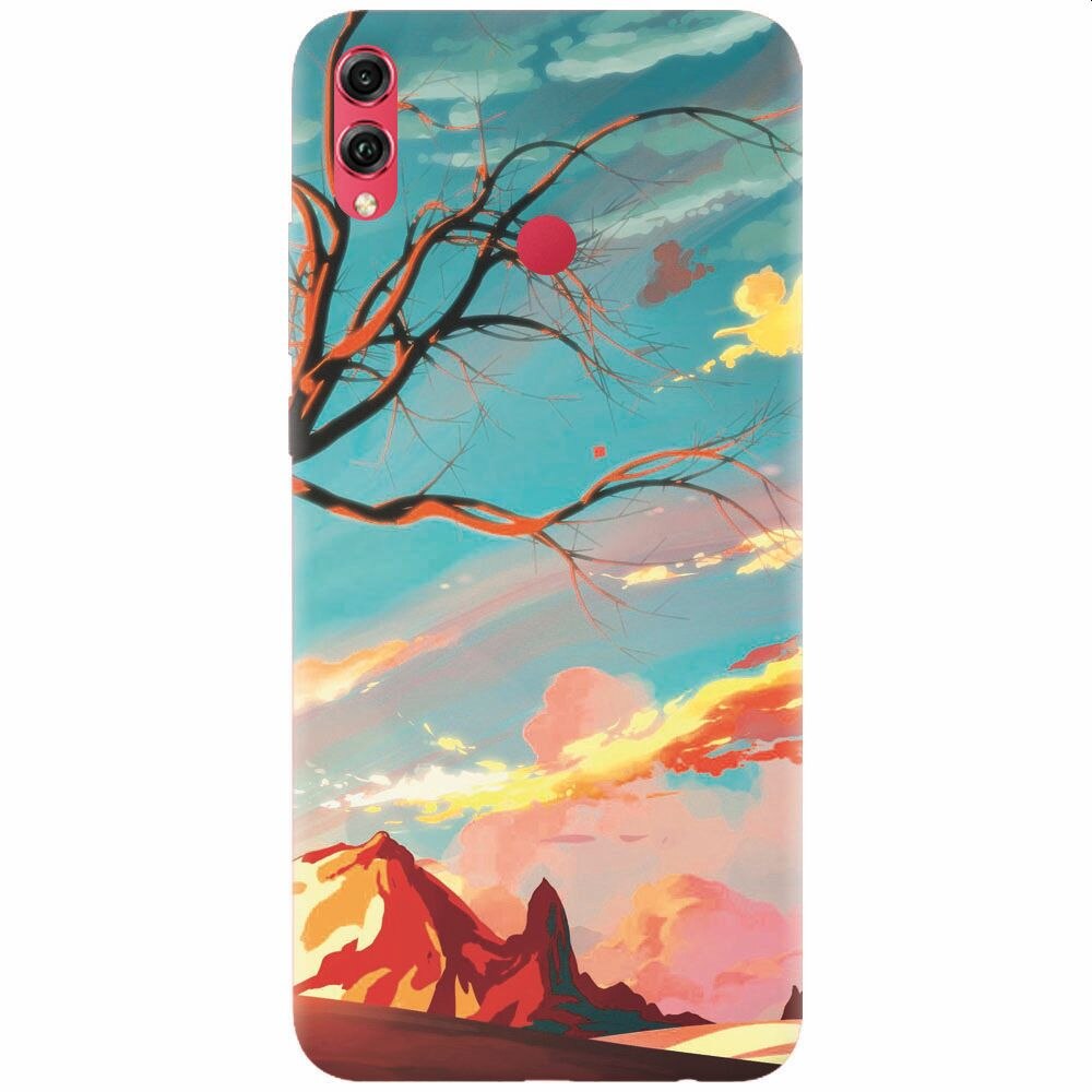 Husa silicon pentru Honor Note 10, Artistic Landscape