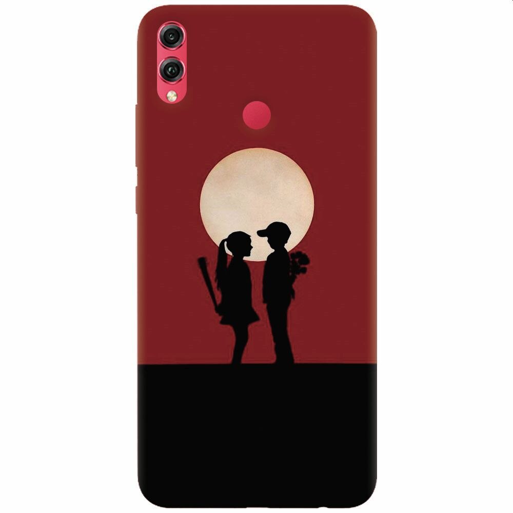 Husa silicon pentru Honor 8X, Boy Girl Love Story