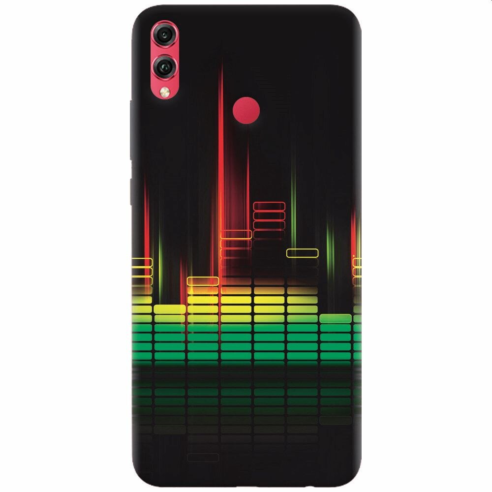 Husa silicon pentru Honor Note 10, Abstract Dj Sound System