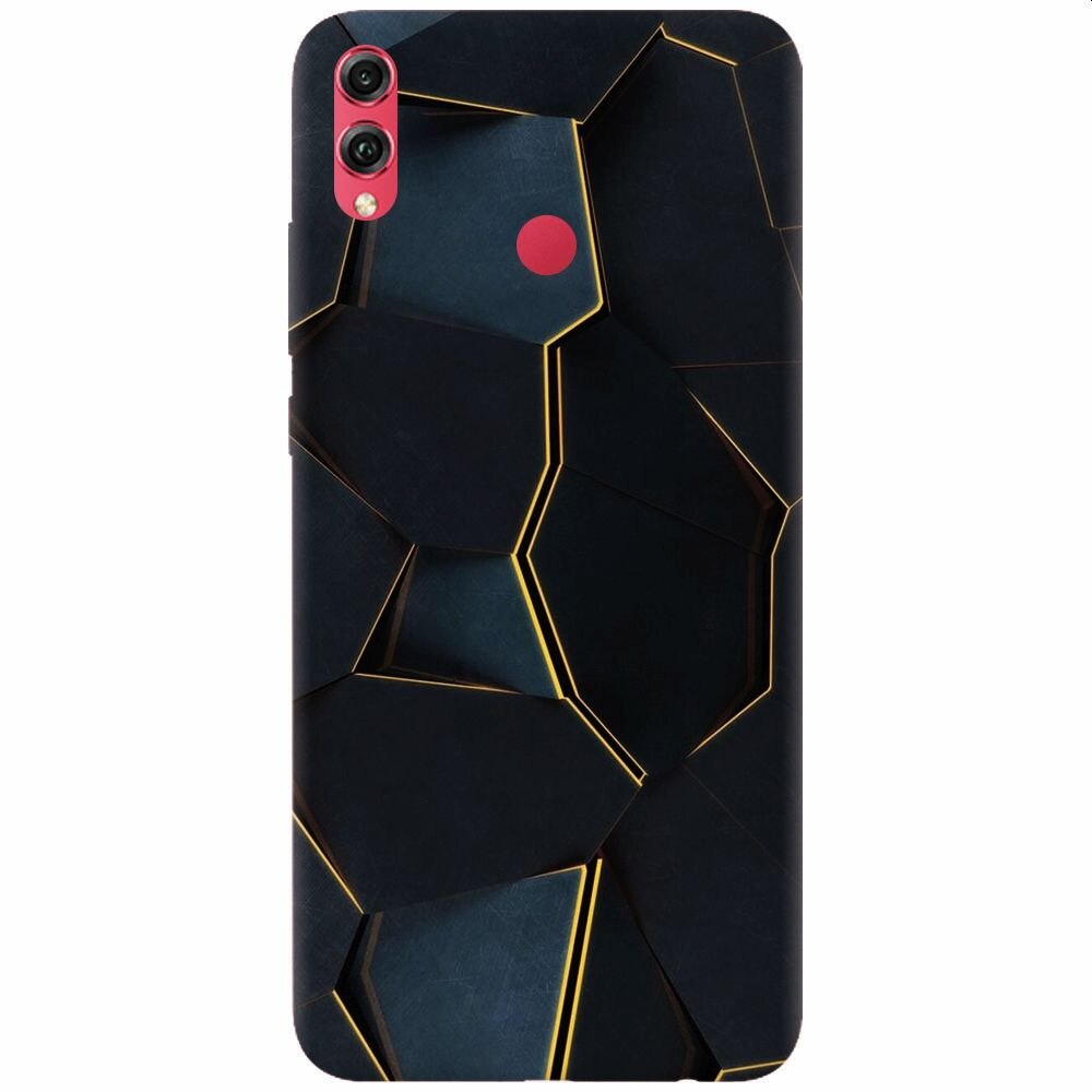 Husa silicon pentru Honor Note 10, Abstract Draw