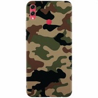 Husa silicon pentru Honor 8X, Camuflaj