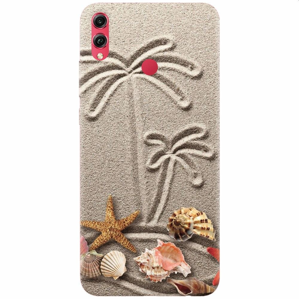Husa silicon pentru Honor 8X, Beach Sand