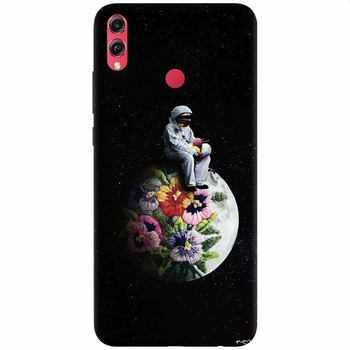 Husa silicon pentru Honor 8X, Astronaut Husa silicon pentru Honor 8X, Astronaut