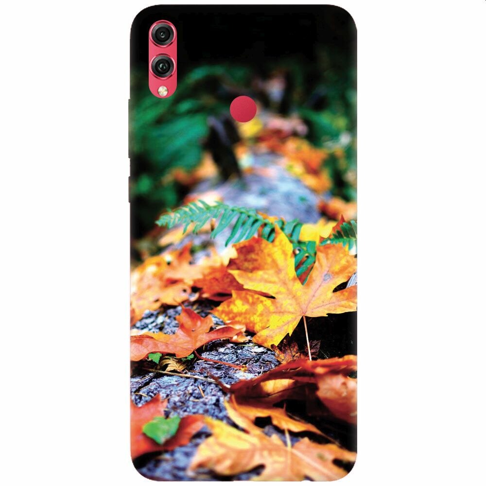 Husa silicon pentru Honor Note 10, Autumn Leaves