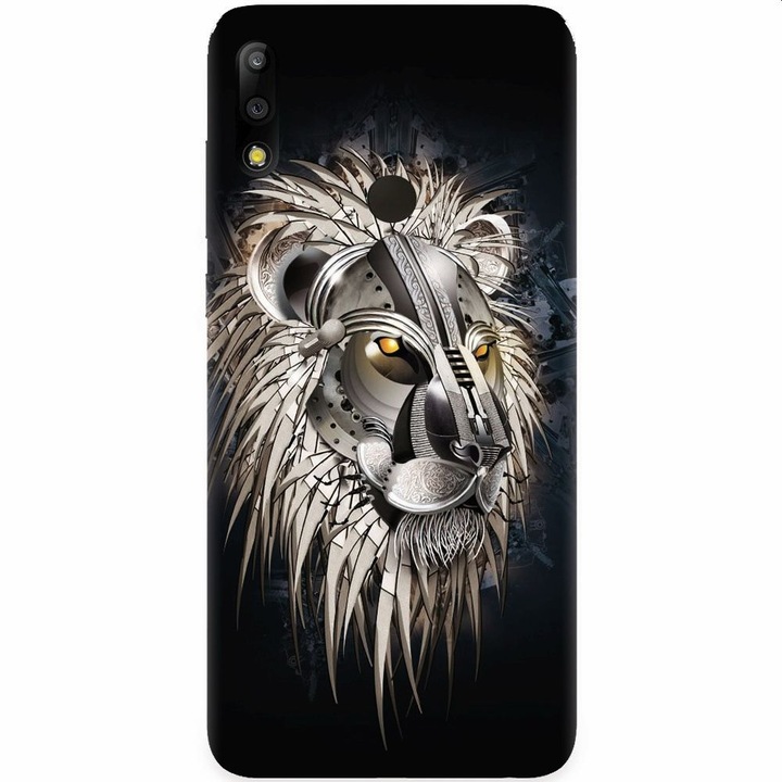 Силиконов калъф за Asus Zenfone Max Pro M2, Abstract Lion 001