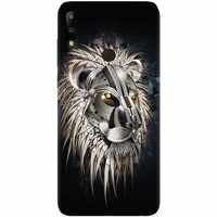 Husa silicon pentru Asus Zenfone Max Pro M2, Abstract Lion 001