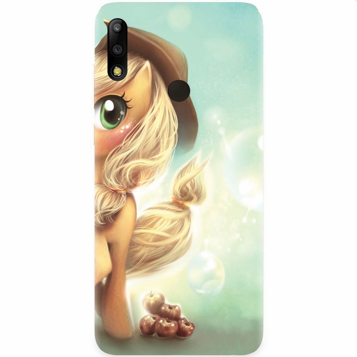 Силиконов калъф за Asus Zenfone Max Pro M2, Applejack Pony Cute K