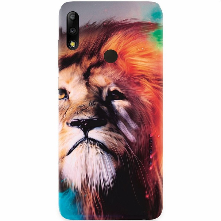 Силиконов калъф за Asus Zenfone Max Pro M2, Awesome Art Of Lion
