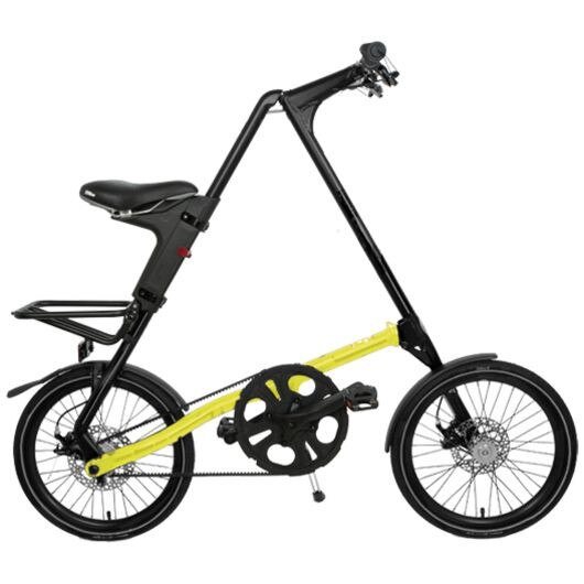 Bicicleta pliabila Strida SX 18 Negru/Galben