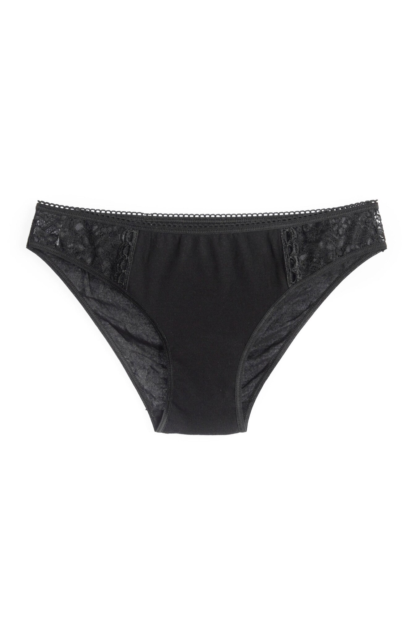 Chiloti Pentru Femei BIJU 0521, Clasic, negru, Negru