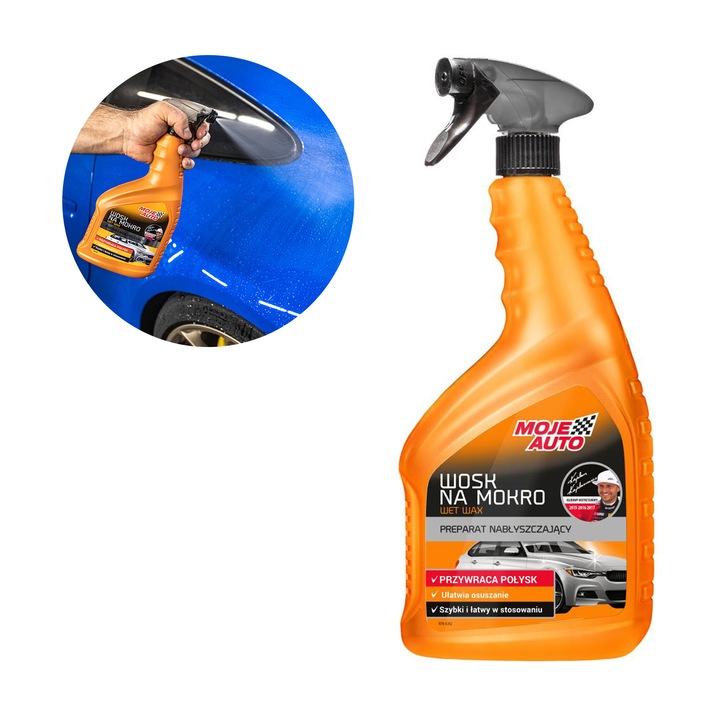 Ceara lichida cu actiune rapida Wet Wax, 750ml